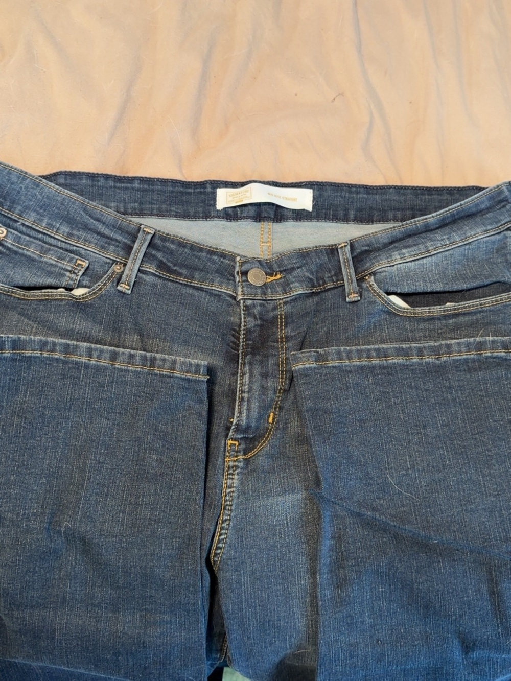 Signature by Levi Strauss Indigo Mid-Rise Women's Jeans